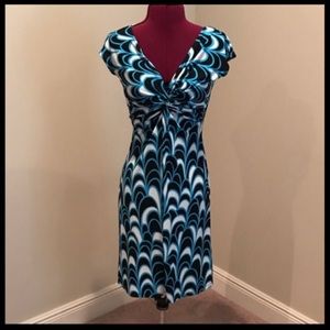 Twist V-Neck Dress